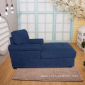 Modern Design Comfortable Linen Fabric Chaise Lounge